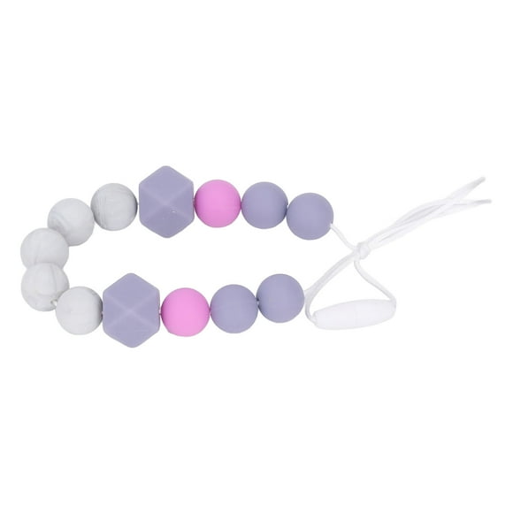 Collar de dentición Jadeshay collar masticable de Silicona para bebés pequeños