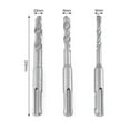 3pcs Round Plus Rotary Hammer Concrete Masonary Drill Bore Bit 610mm