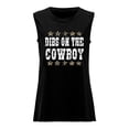 thumbnail image 5 of Fgnfyis T-Shirts Tendance pour Femmes pour Usage Quotidien Sans Manches Col Rond Style avec Imprimé Lettre Polyvalent pour Printemps et Été Parfaitement Assortis avec Pantalons et Shorts T-Shirts pour Femmes Noir P, 5 of 5