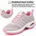 thumbnail image 4 of Qaltryn Comfort Sneakers for Women Arch Support Breathable Mesh Sneakers with Slip-Resistant Sole for Casual Walking Shoes, 4 of 9