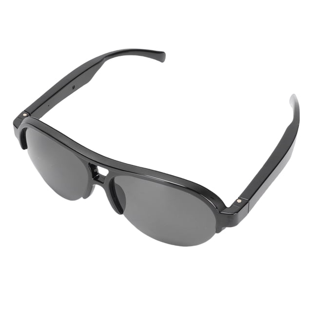 Lunettes Intelligentes, Lunettes de Soleil Intelligentes avec Télécommande 5.4 IP65 Résistantes à la Pluie pour l'Extérieur
