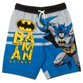 thumbnail image 2 of DC Comics Justice League Batman Toddler Boys 3 Pack Swim Trunks Bathing Suits 3T, 2 of 5