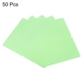 thumbnail image 3 of Unique Bargains Blank Greeting Cards,50pack Favor Decor Foldable Card,Light Green Card Paper, 3 of 5