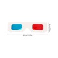 thumbnail image 2 of LOVEVER 100Pcs 3D Cardboard Glasses  Anaglyph Glasses Eyewear for Movie Video, 2 of 6