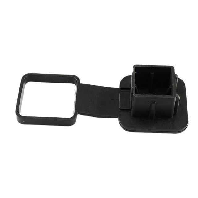 MERRYHAPY 1Pcs Rubber Trailer Hitch Tube Cover to Prevent Misplacement and Keep Clean