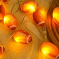 thumbnail image 5 of LED String Lights Battery Operated Football Theme Party Decorations for Home Bedroom Indoor Outdoor Birthday Celebration Decorative Lighting, 5 of 6