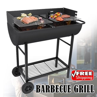 Lodge Cast Iron Sportsman's Grill. Large Charcoal Hibachi-Style