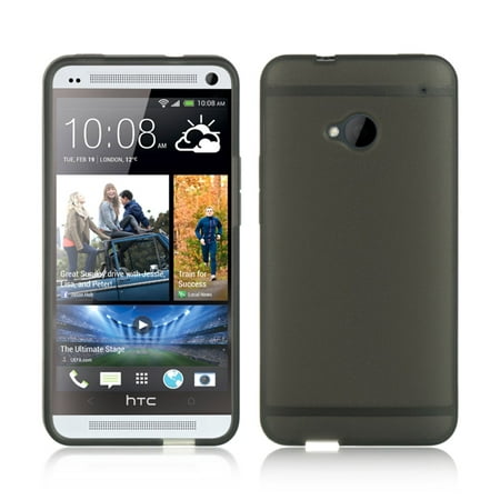 Insten TPU Rubber Candy Skin Case Cover For HTC One M7,