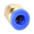 thumbnail image 4 of Conector de tubo BSPT1/8 de Uxcell para impresora 3D, fijación por empuje, para tubo de 6mm y filamento de 3mm, 2PCS, 4 of 5