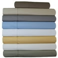 thumbnail image 2 of Wrinkle-Free 650 Thread Count Cotton Blend Solid Sheet Sets - California King - Gray, 2 of 2