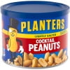 Planters Lightly Salted Cocktail Peanuts, Bites, 12 oz, Contains Peanuts, Metal Can
