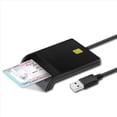 thumbnail image 4 of 3X USB Smart Card Reader for Bank Card IC/ID EMV Card Reader High Quality for 7 8 10 for Linux OS USB-, 4 of 8