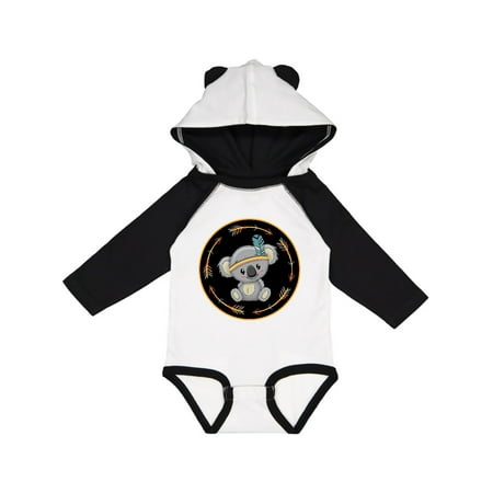 

Inktastic Tribal Koala Bear Arrows Gift Baby Boy or Baby Girl Long Sleeve Bodysuit