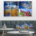 thumbnail image 1 of Four Seasons of Nature Collage - Landscape Canvas Art Print, 1 of 4
