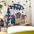 thumbnail image 7 of Aihimol independence Day Pillow 10th of July Patriotic Pillow Memorial Day indoor Outdoor Cushion Case for Home Bedroom Decor, 7 of 7