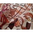 thumbnail image 5 of oneOone Silk Tabby Brown Fabric Leaves Sewing Fabric By The Yard Printed Diy Clothing Sewing Supplies 42 Inch Wide, 5 of 6