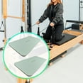 thumbnail image 6 of 2 Pieces Pilates Yoga Mat Exercise Pad Portable TOE Material for Home Gym and Studio Workouts for Women, 6 of 9
