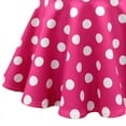 thumbnail image 5 of Girls Polka Dots Princess Dress With Headband Halloween Christmas Party Cosplay Dress, 5 of 7