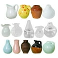 thumbnail image 1 of Clearance! Vase Magnets Ceramic Vase Refrigerator Magnets 3D Ceramic Flower Vase Cute Plant Vase Fridge Magnets Kitchen Decoration, 1 of 9
