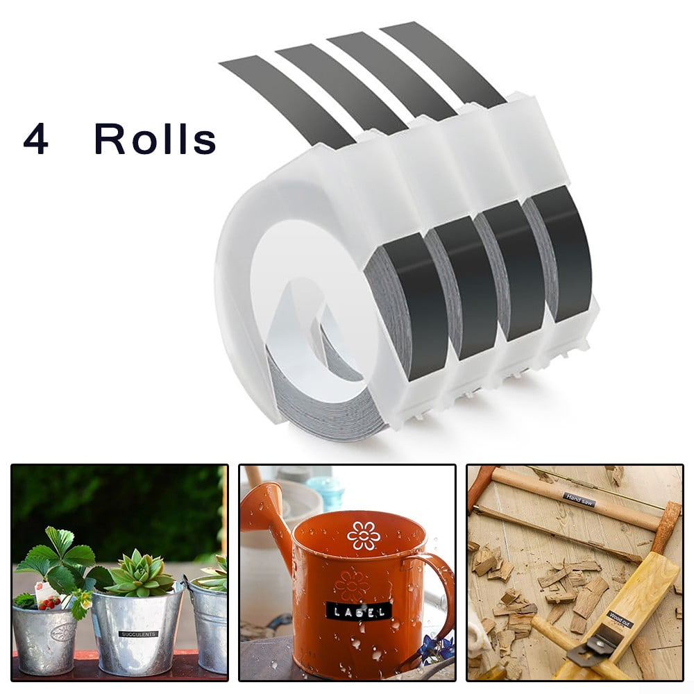 For Dymo 3D Embossing Label Maker Tape Organizer Xpress Label Plastic 3//8/'/'