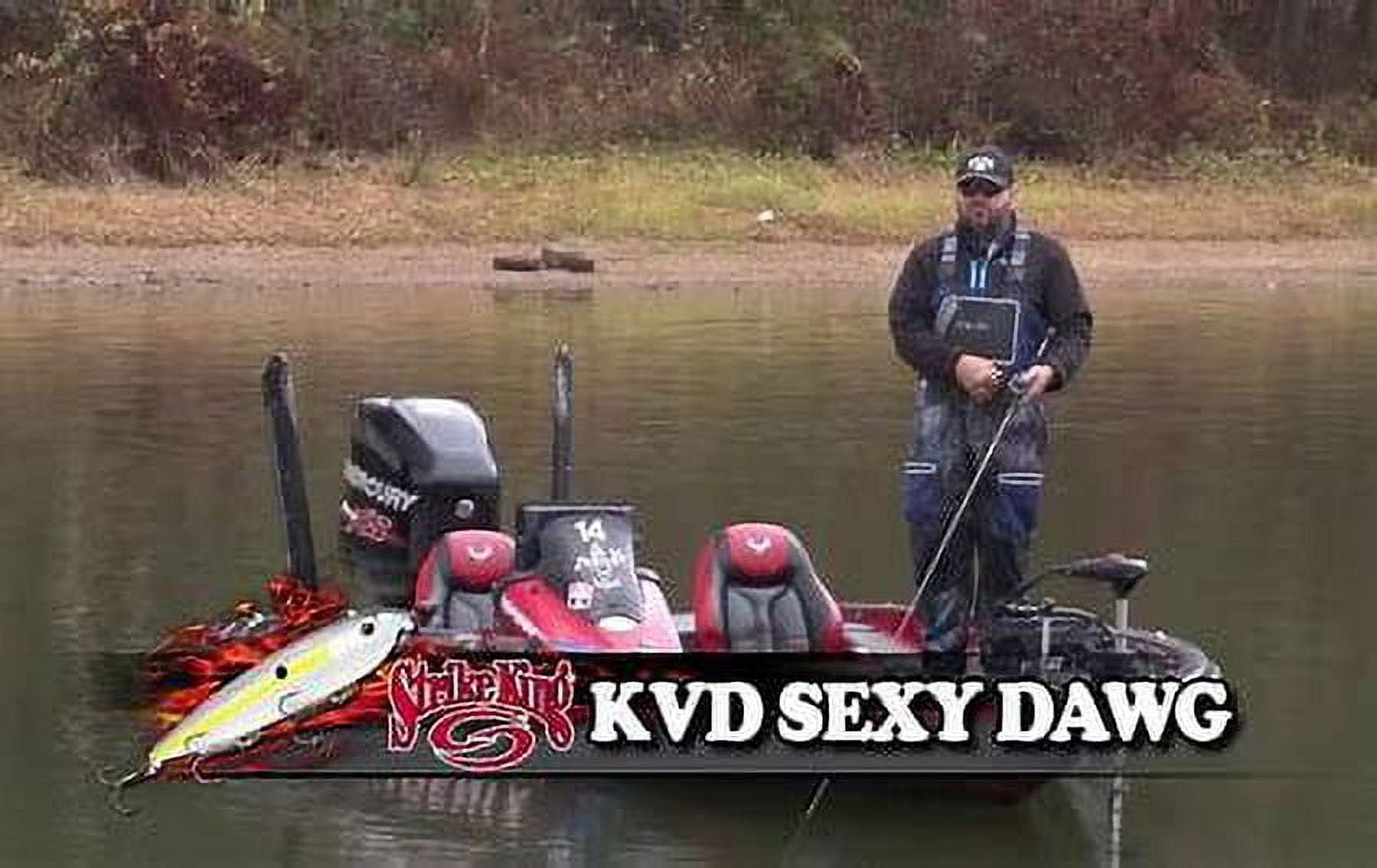 Strike King KVD Sexy Dawg TopwaterSexy Shad Hard Bait Lure