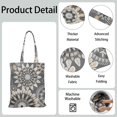 thumbnail image 2 of Sac de Courses Tribal Vintage en Toile – Sac Réutilisable Bohème, 2 of 4