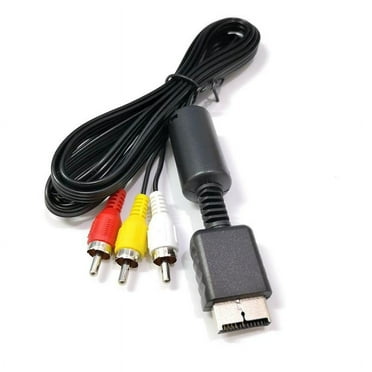TONAIN 1x Rca AV o Video Cable TV For PS1 Adapter 1.8m