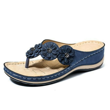 

Women s Flip Flops Outdoor Slippers Casual Wedge Sandals For Women For Women Men Summer Slippers 43 Pink