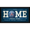Paris Saint-Germain Framed 10" x 20" Home Sweet Home Collage