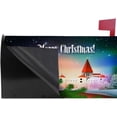 thumbnail image 3 of Coolnut Mailbox Covers, Magnetic Standard Size Christmas Castle and Gifts Seasonal Mail Wraps for Home Outdoor Decor, 20.7"x18.03", 3 of 5