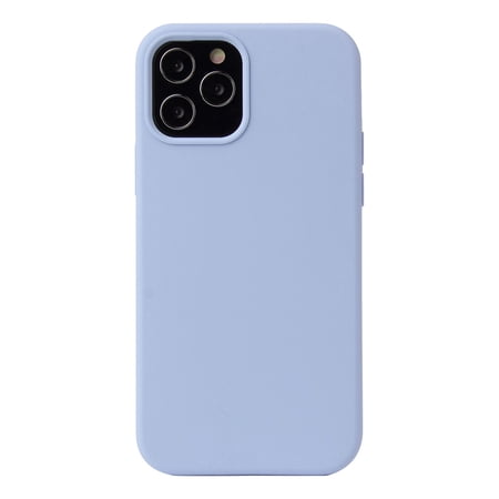 TECH CIRCLE Skin-Friendly Case for iPhone 15 (2023 Release, 6.1 Inches) - Durable Silicone Back Cover Slim Fit Thin Lightweight Portable Simple Cell Phone Shell Case, Palepurple