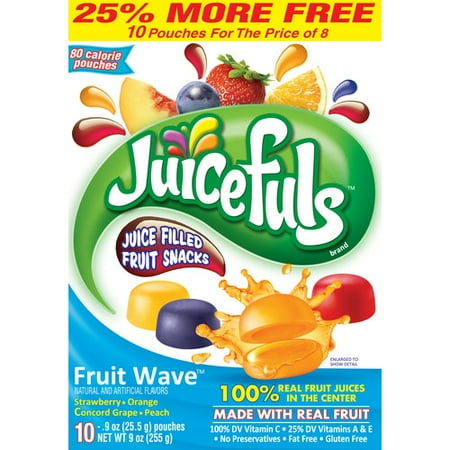 0.9 oz JUICEFULS Juice Filled F/S FruitWave BONUS.