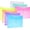 7, variant on A4 Letter Size Plastic Poly Envelopes with Button and String Tie Closure, 1-1/4" Expansion Clear File Folders Side Loading Documents Organizer for School and Office Supplies (10)