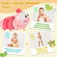 thumbnail image 5 of BJBSJSZ 2 Pack Wind Up Caterpillar Walking Toy, Crawling Baby Toy, Tummy Time Toys for Baby Kids Boys Girls, Preschool Toddler Activities, Birthday Gift for Kids,Easter Christmas Stocking Stuffers, 5 of 8