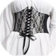 thumbnail image 1 of Cinturones elásticos anchos, pretina clásica con cordones para fiesta, Club, vestido de baile para mujeres y niñas, 1 of 4
