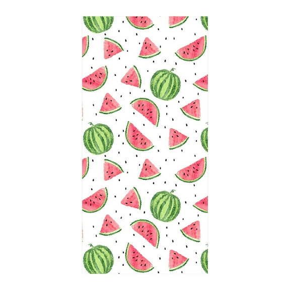 Moocorvic Kids Bath Towel for Swimming Quick Dry Strong Absorbent Cute Fruit Print Cape Bathrobe for Beach Seaside(30x60 Inch)