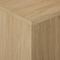 thumbnail image 6 of Walker Edison 32" Scandinavian 2 Door Accent Cabinet - Coastal Oak/ Black, 6 of 12