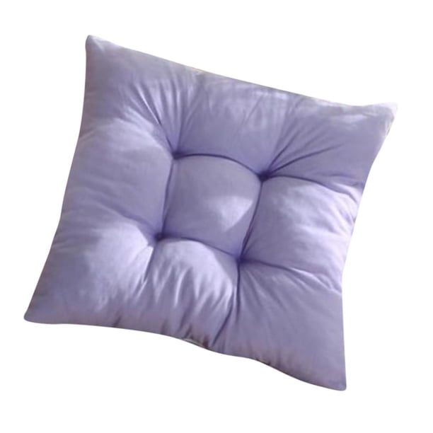 Sillas de comedor de 16x16 "Sillas de oficina Cojines de asiento 14 colores para elegir regalos Púrpura claro Colco Cojín para silla de comedor de oficina