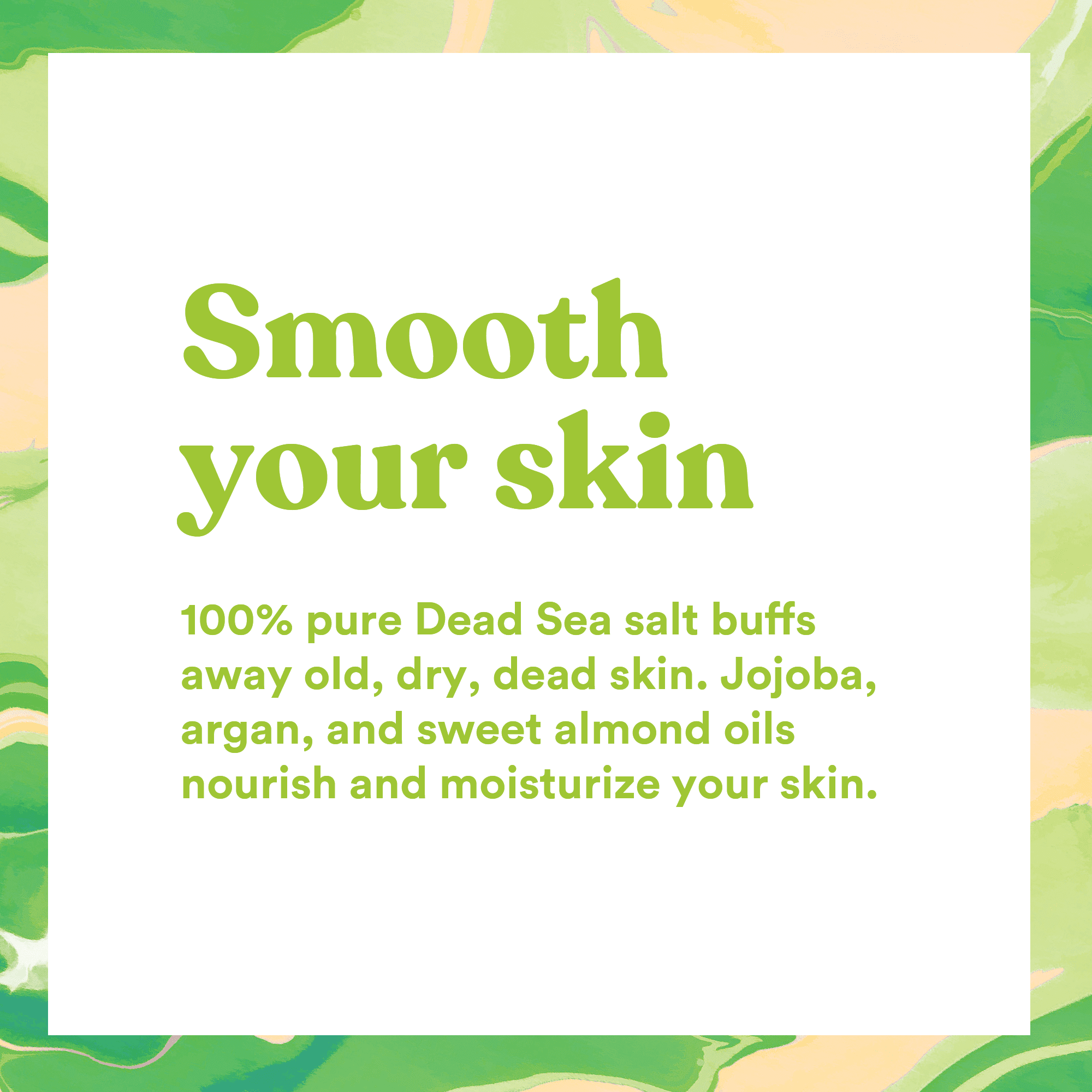 asutra organic exfoliating and moisturizing dead sea salt body scrub