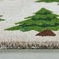 My Texas House Christmas Trees Green Holiday Outdoor NonSlip Coir