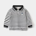 thumbnail image 2 of UAYOTSE Little Boy Summer Casual Polo Shirt Short Sleeved Basic Polos Versatile Pullover T Shirt Loose Outdoor Tops,Sizes 3-4 Years, 2 of 9