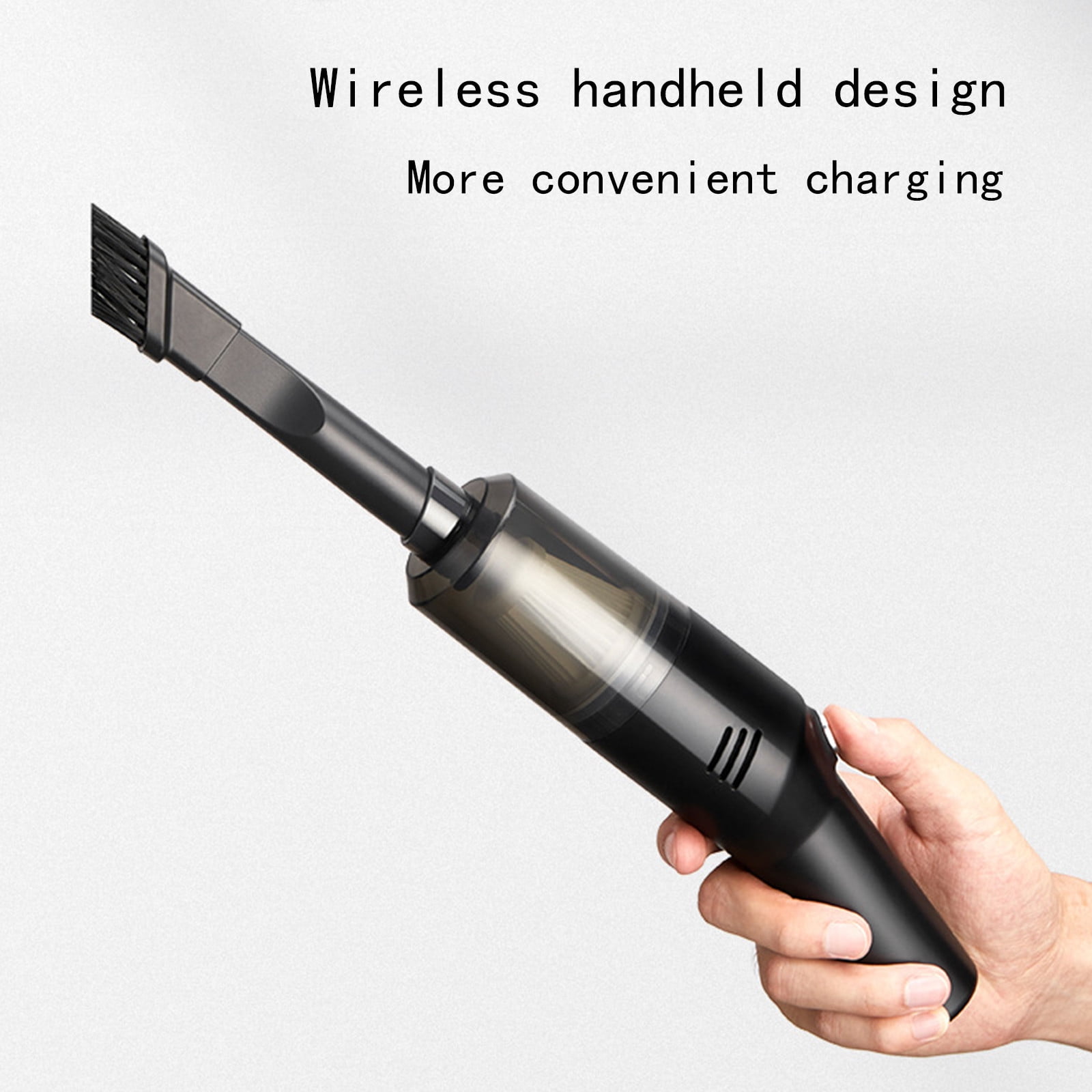 ZToonmas Car Vacuum Cleaner, 5000Pa Portable Mini Handheld Vacuum Cordless, 2000 Battery, for Car Seat Cushion, Carpet, Home Use