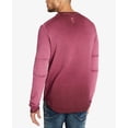 thumbnail image 2 of Buffalo David Bitton Chandail Molletonné en Éponge Française pour Homme, Violet, Grand, 2 of 4