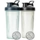 thumbnail image 1 of 2 Pack Shaker Bottles For Protein Mixes, 28 Oz, Protein Shaker Bottle With Wire Whisk Ball, Shaker Cup, 1 of 5