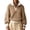 #01Khaki, variant on Womens Color Block Half Zip Collared Knit Sweater Balloon Long Sleeve Loose Fit Contrast Trim Knitted Pullover Casual Fall Winter Top Pink S