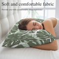 thumbnail image 5 of Sage Green Leaves Throw Pillow Cover 20 x 30 Inch Decorative Pillow Cover Summer Botanical Tropical Leaf Lumbar Pillowcase Seasonal Rectangle Cushion Case for Couch Sofa Bed Living Room, 5 of 9