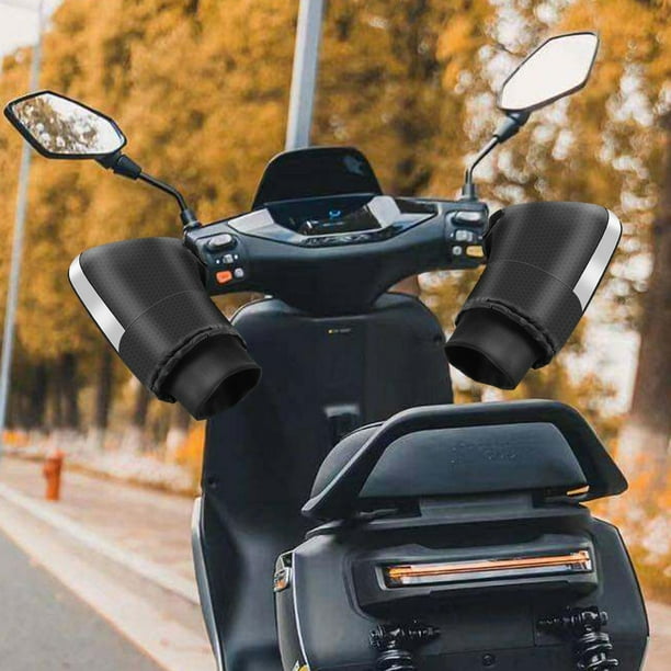 Colaxi Motorcycle Handlebar Muffs Motorcycle Handlebar Gloves Comfortable Thermal Handle Cover ATV Hand Muffs for Scooter Motorbike S Walmart