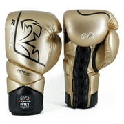 RIVAL Boxing RS1 2.0 Ultra Pro Lace-Up Sparring Gloves - 16 oz. - Gold