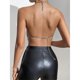 thumbnail image 4 of Sexy Layered Sparkly Sequins Chain Halter Backless Crop Top Camisole Nightclub Party Body Jewelry Accessories for Women, 4 of 4