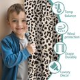 thumbnail image 3 of Blackout Kids Curtains,Black and Tan Leopard Print Childrens Insulated Curtains Set Of 2,Bedroom Essentials,Toddler Room Decor 42"x54", 3 of 5
